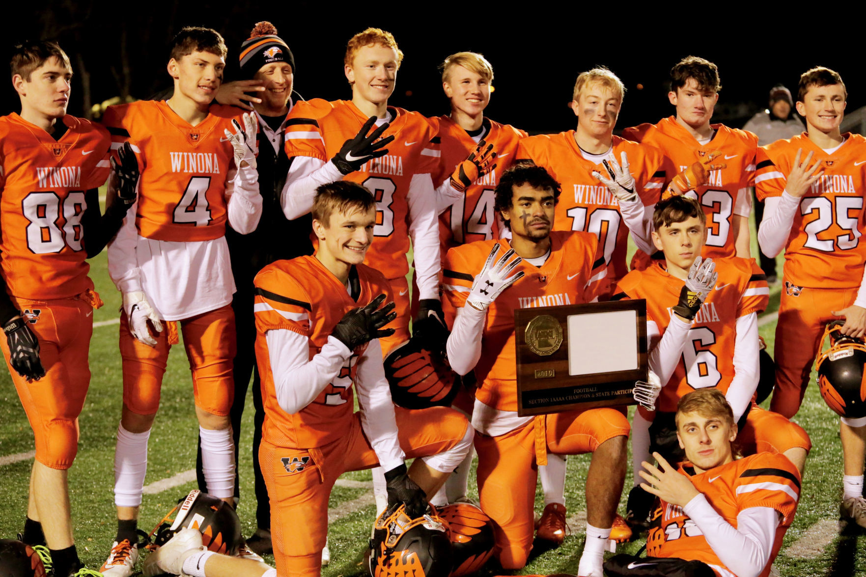 Winona Senior High School Football vs K-M